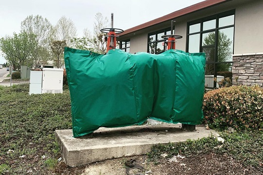 backflow cover freeze bag protection backflow freeze bag Freeze Bag Backflow Cover Insulated Covers Fire Wraps Manufacturer - Freeze Bag Backflow Cover Insulated Covers Fire Wraps Installation Sacramento CA